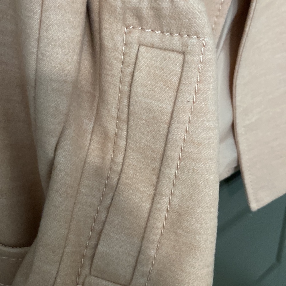 H&M NWT size 6 Light Peach Coat. - Picture 7 of 7